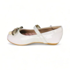 Guillermina C/Moño Aplique Verniz Molekinha (20831121VZ) - Mousse Calzados