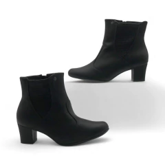 Bota Recortes Cierre Interno Napa Stretch Trama Piccadilly (110179NP) - comprar online