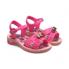 Sandalia Hebilla Aplique Moño Bia Kids (545PVC)