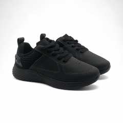 Zapatilla Deportiva C/ Cordon Combinada Napa Tecido Molekinho (2832330NP)