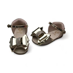 Sandalia Faja Moño Talonera Glitter Mini Molekinha (2114269GLI) - comprar online