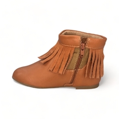Bota Corta Flecos Moño Napa Bibi (929019NP) - Mousse Calzados