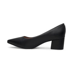 Zapato Stiletto Taco Ancho 4 1/2 Napa Vizzano (1220315NP) - Mousse Calzados