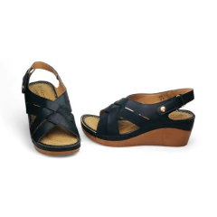 Sandalia Tiras Cruzadas Abrojo Atras Napa Barker (7233NP) - comprar online