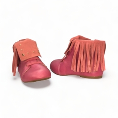 Imagen de Bota Corta Flecos Tachas Napa Bibi (929041NP)