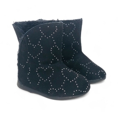 Bota Corta Abrojo Strass Estrella Camurca Bibi (687045CM)