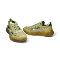 Imagen de Zapatilla Urbana Combinada Recortes Tecido Mousse (415TC)