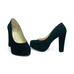 Zapatos Clasico Plataforma Tacon 11 1/2 Zafiro (8502CM) - comprar online