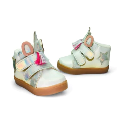 Zapatilla Botita Unicornio Doble Abrojo Napa Molekinha (2118538NP) - comprar online