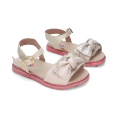 Sandalia Faja c/ Moño Camurca onca Molekinha (2714102CM) - tienda online