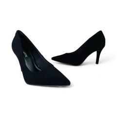 Zapato Stiletto Taco Aguja 8 1/2 Nobuck Via Marte (4901NOB) - comprar online