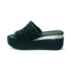 Zueco Faja Calado Tachas Plataforma Pietras (625CM) - Mousse Calzados