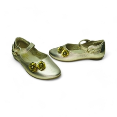 Guillermina Prescilla Flores Metalizado Bibi (813239MZ) - comprar online
