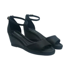 Sandalia C/Talonera Faja Taco Chino Napa Linho Piccadilly (408244NP)