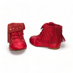 Imagen de Bota Corta Flecos Tachas Napa Bibi (929042NP)