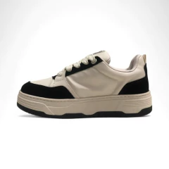 Zapatilla Urbana Combinada Detalle V Napa Nobuck Via Marte (225001NOB) - Mousse Calzados
