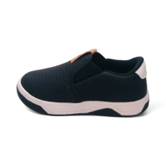 Nautico Troquelado C/ Elastico Napa Molekinho (2623100NP) - Mousse Calzados