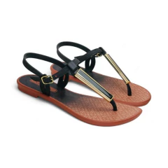 Sandalia Ojota Aplique Largo pvc Vizzia (2006PVC)