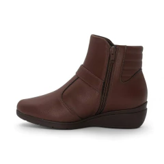 Botita Detalle Aplique Base Taco Chino Cierre Interno Napa Piccadilly (117106NP) - comprar online