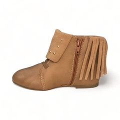 Bota Corta Flecos Tachas Napa Bibi (929040NP) - comprar online