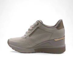 Zapatilla Costura Vista Aplique Vm Cordon Napa Via Marte (046011NP) - Mousse Calzados