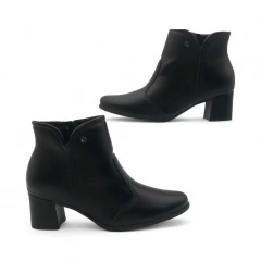 Bota Recortes Taco 4 1/2 Cierre Interno Napa Piccadilly (654062NP) - comprar online