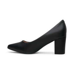Zapato Stiletto Taco Ancho 6 1/2 Napa Vizzano (1290500NP) - Mousse Calzados