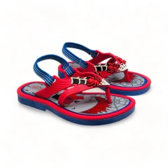 Ojota Aplique Spider Elastico Atras Bia Kids (91PVC)