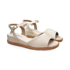 Sandalia Faja Ancha Lisa Taco Chico Napa Piccadilly (458034NP) - tienda online