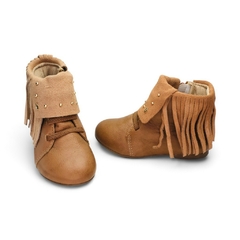 Bota Corta Flecos Tachas Napa Bibi (929040NP) en internet