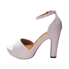 Sandalia Plataforma c/ Talonera Taco Forrado 10 1/2 Napa Vizzano (6292217NP) - comprar online