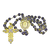 Terço de Noiva Cristal Dourado ou Prateado - Nossa Senhora das Graças - Loja Católica Pequena Flor