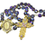 Terço de Noiva Cristal Irisado Dourado ou Prateado - Nossa Senhora das Graças - loja online