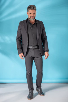 CAMISA CUELLO MAO DE VESTIR LISA (41157) - comprar online