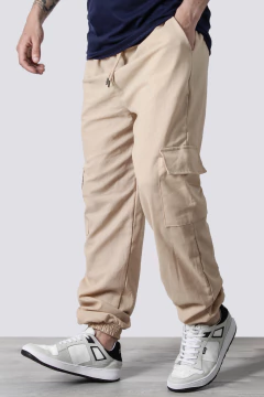 PANTALON LINO CARGO (41328) - No End MAYORISTA