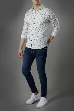 CAMISA ESTAMPADA (37115) - No End MAYORISTA