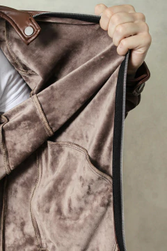 Imagen de CAMPERA SIMIL CUERO C/SPANDEX (42463)