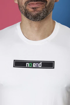 REMERA GAMUZADA PLASTISOL COLORES (39209) - comprar online