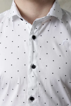 CAMISA VESTIR ESTAMPADO (43101) - comprar online