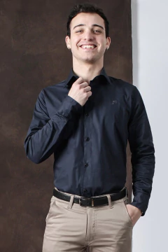 CAMISA DE VESTIR SUELTA (41153) - No End MAYORISTA