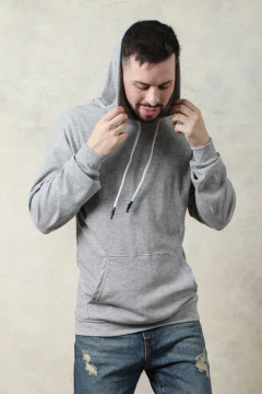 BUZO CANGURO OVER WAFLE (42051) - comprar online