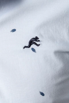 CAMISA ESTAMPADA VESTIR (41151) - No End MAYORISTA