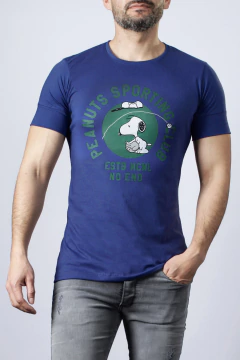 REMERA PEANUTS SPORTING CLUB (SNOOPY) (39245) - tienda online