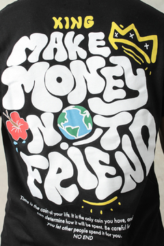 REMERA MAKE MONEY NOT FRIEND (43242) en internet