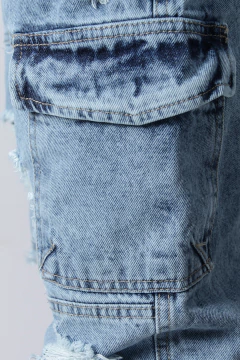 JOGGER QATAR CON ROTURAS (41377) - No End MAYORISTA