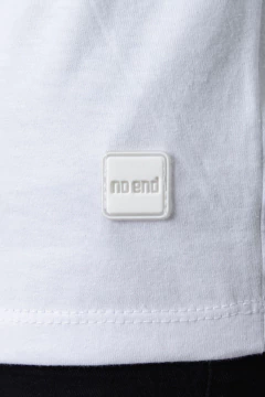 REMERA CUELLO CAIDO (39751) - No End MAYORISTA