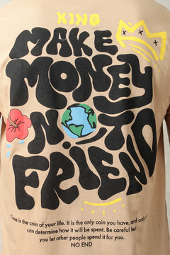 REMERA MAKE MONEY NOT FRIEND (43242) - No End MAYORISTA