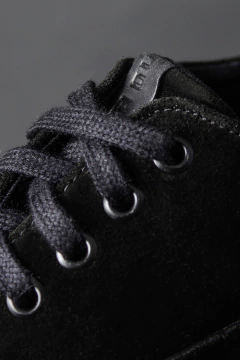 ZAPATILLA VULCANIZADA GAMUZA TOTAL BLACK (4070555) - No End MAYORISTA