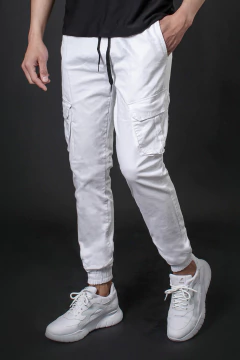 JOGGER GABARDINA CARGO (37307) - No End MAYORISTA