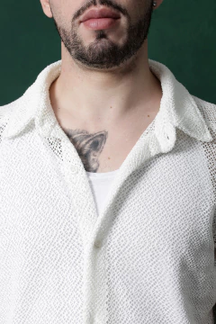 CAMISA CROCHET (43104) - No End MAYORISTA